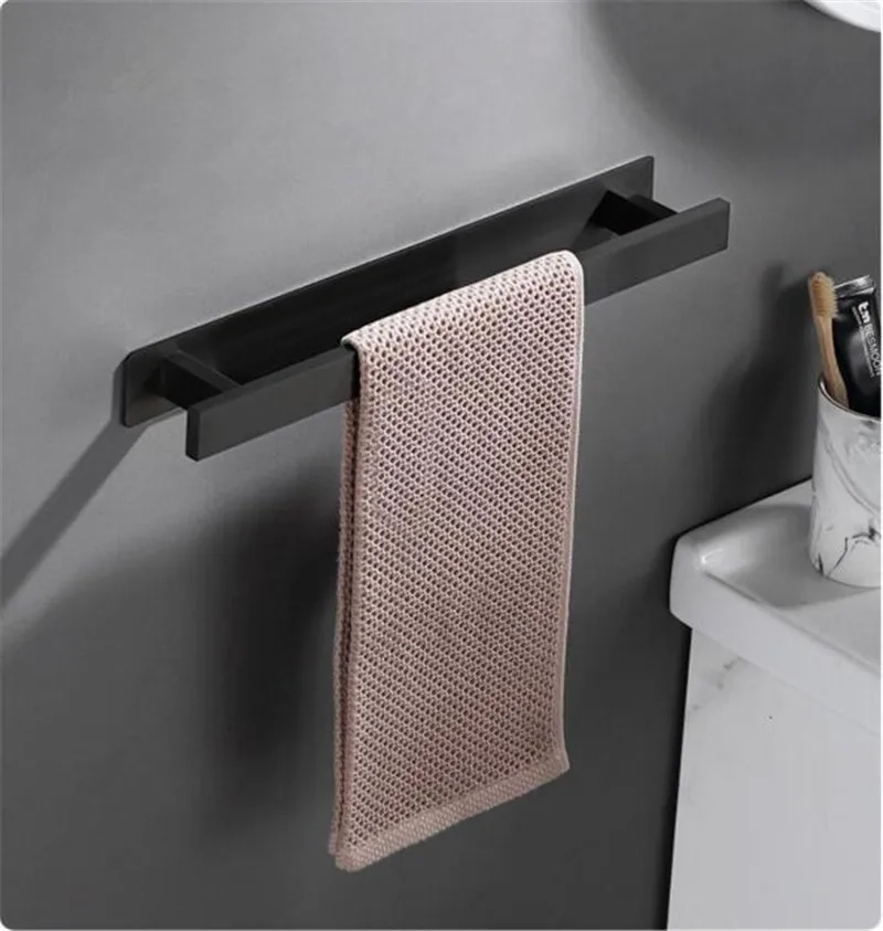 Square Wall-Mounted Towel Bar