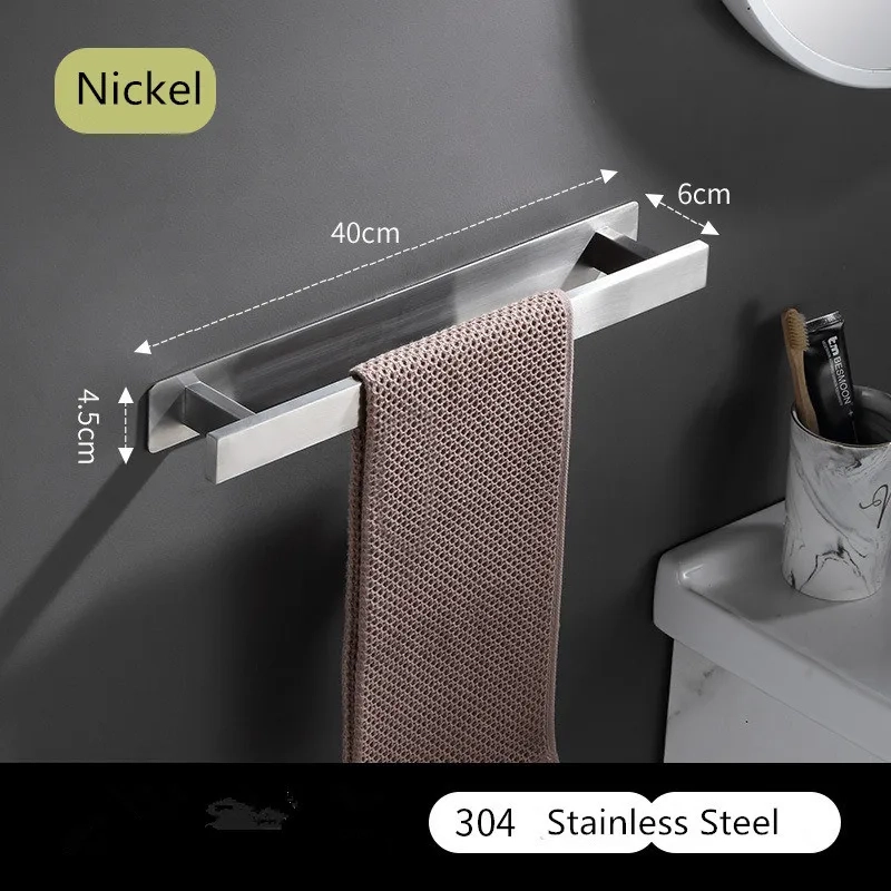 Square Wall-Mounted Towel Bar - Image 6