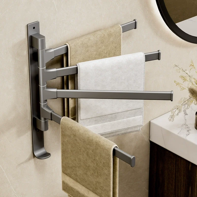Swivel Wall-Mounted Towel Rack - Image 2