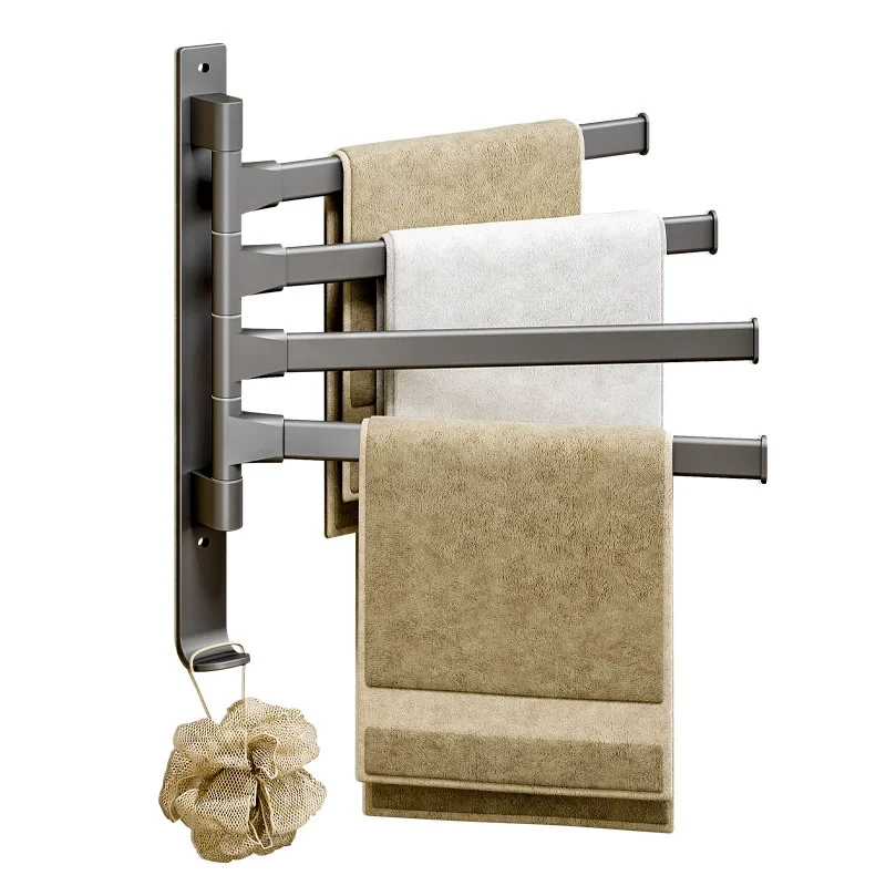 Swivel Wall-Mounted Towel Rack - Image 3