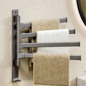 Swivel Wall-Mounted Towel Rack