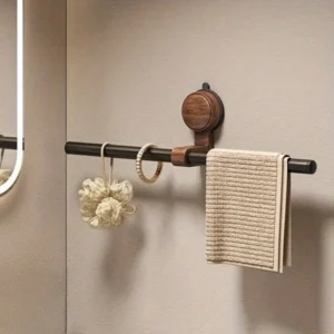 Suction Cup Wall-Mounted Towel Bar
