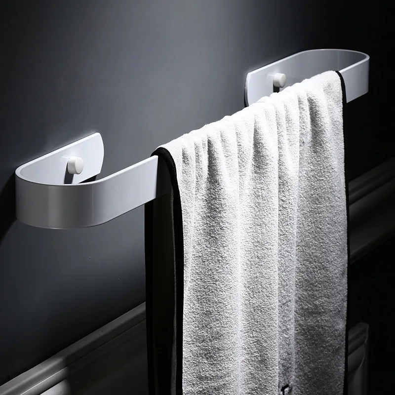 Nail-Free Wall-Mounted Towel Bar - Image 3