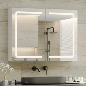 LED Bathroom Mirror Medicine Cabinet
